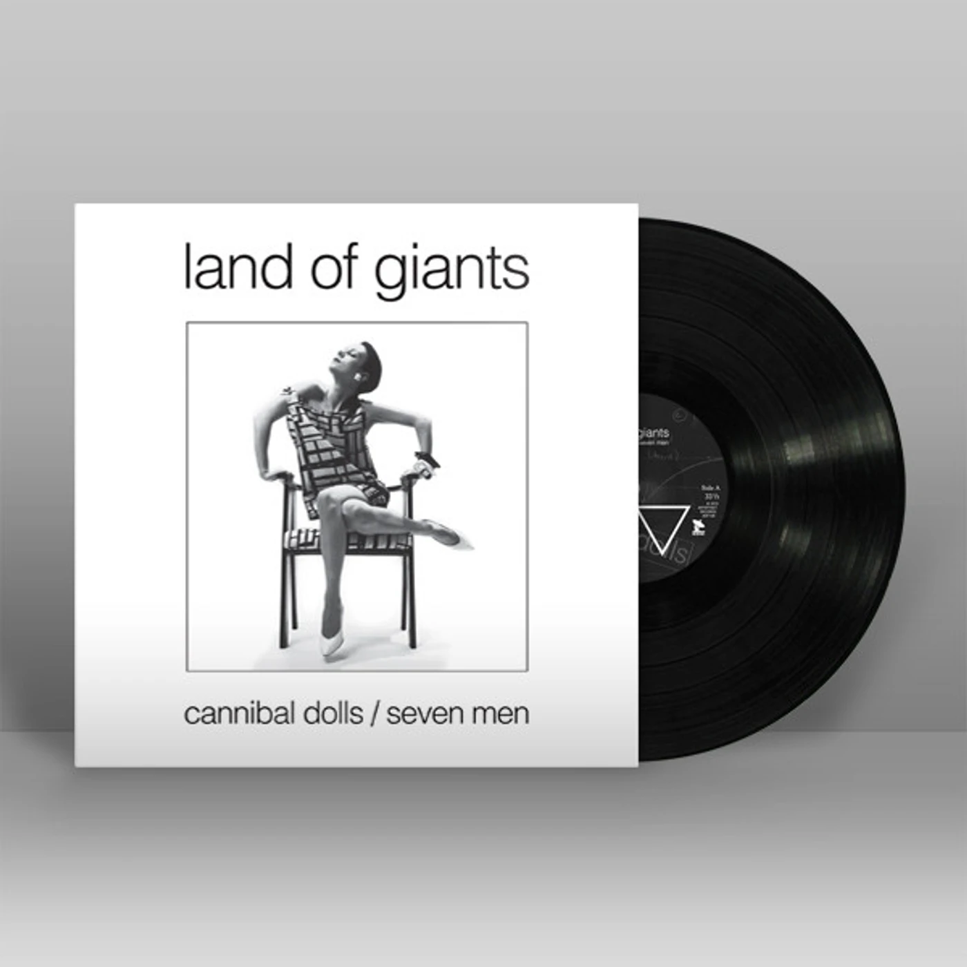 Land of Giants CANNIBAL DOLLS / SEVEN MEN (WHITE VINYL) Vinyl Record