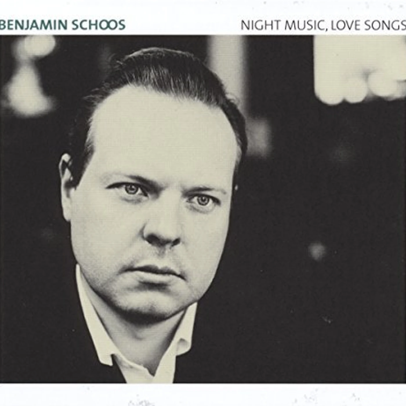 Benjamin Schoos NIGHT MUSIC LOVE SONGS Vinyl Record