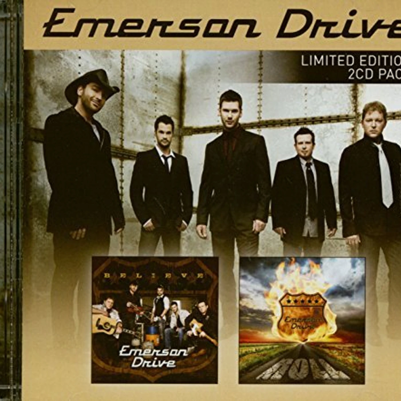 Emerson Drive ROLL / BELIEVE: DOUBLE PACK CD