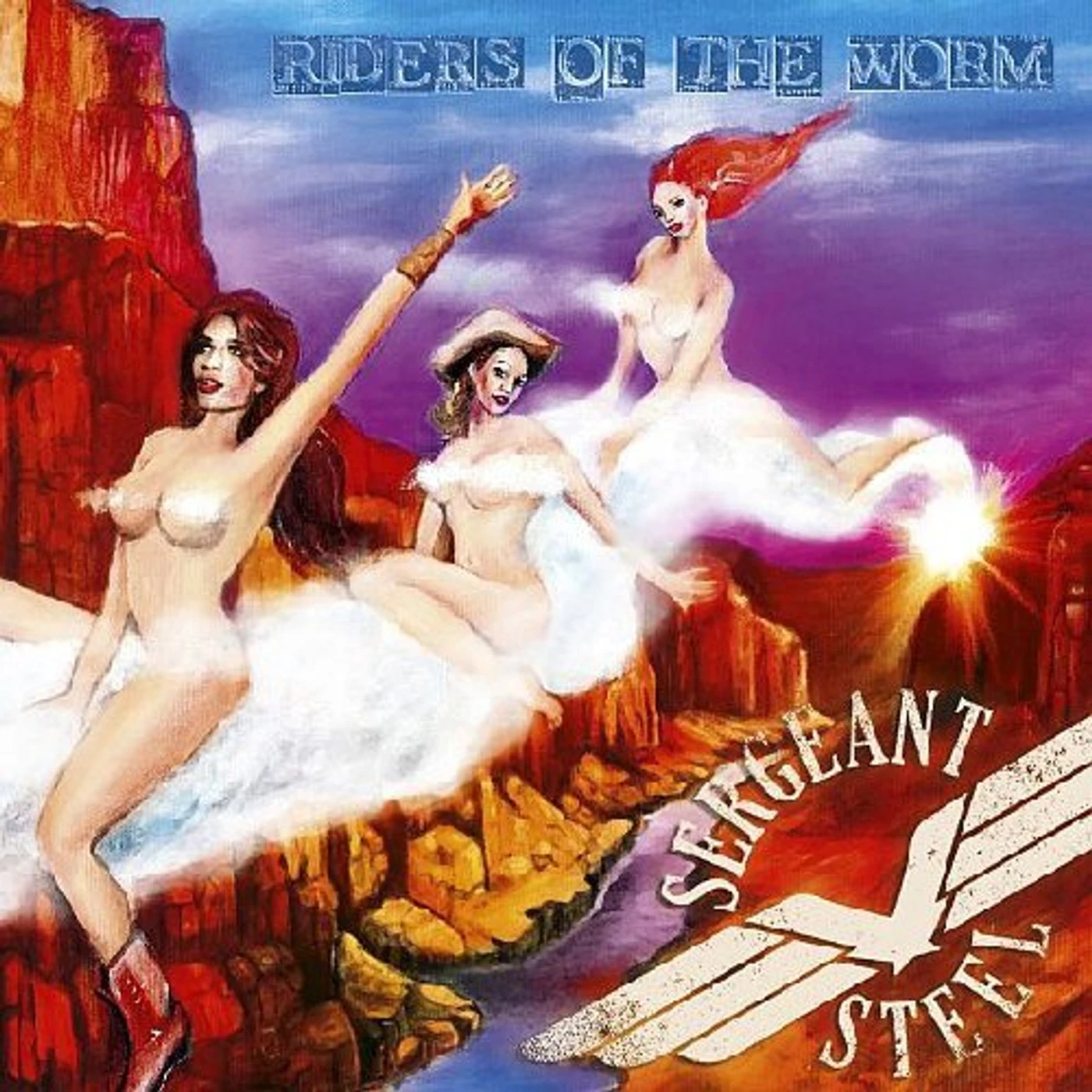 Sergeant Steel RIDERS OF THE WORM CD