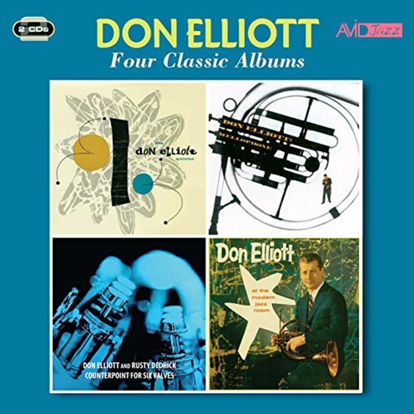 Don Elliot QUINTET / MELLOPHONE / COUNTERPOINT FOR SIX VALVES CD