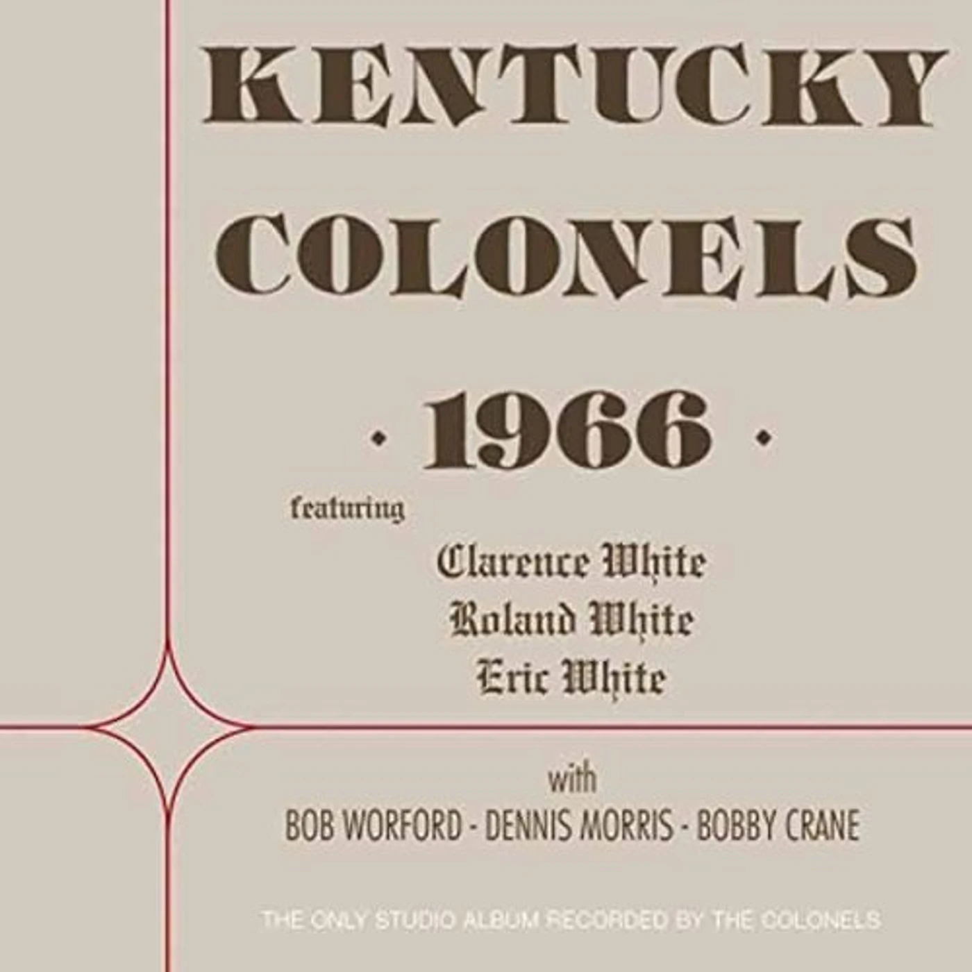 The Kentucky Colonels 1966 CD