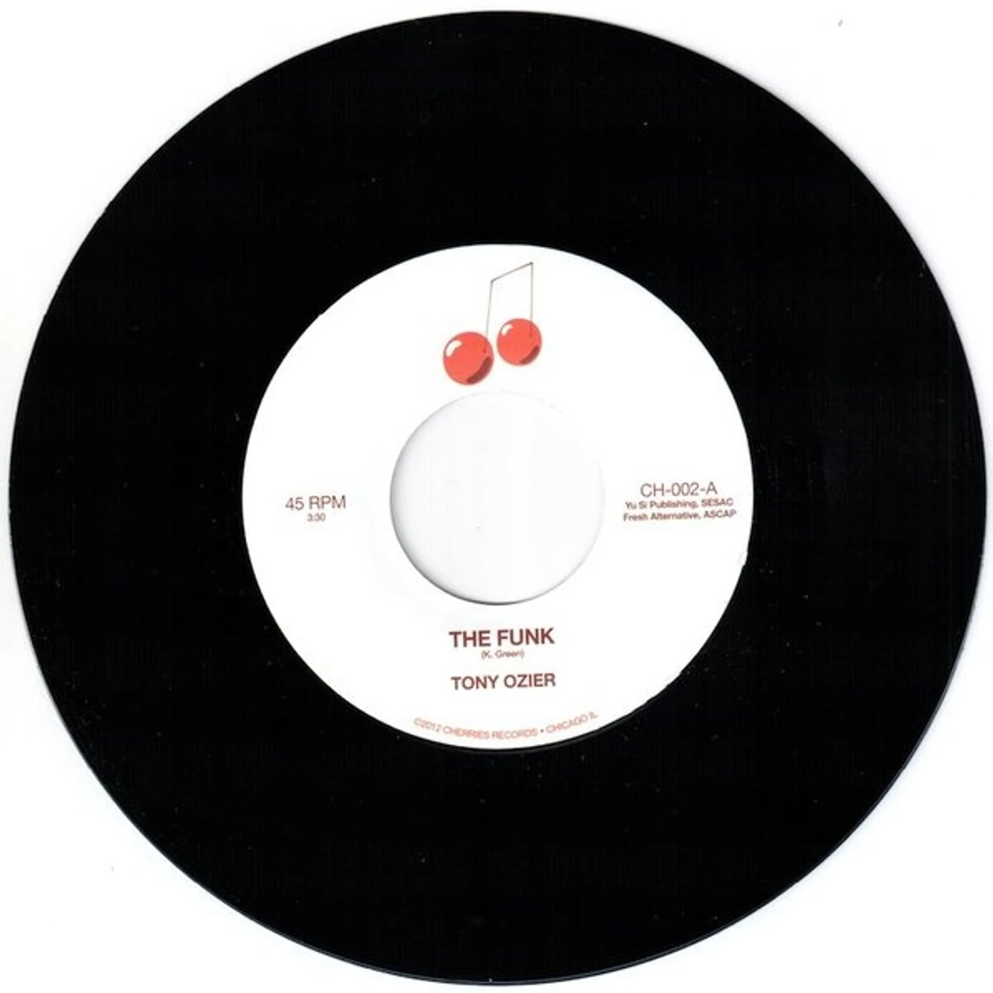 Tony Ozier FUNK / BACK TO THE MITTEN Vinyl Record