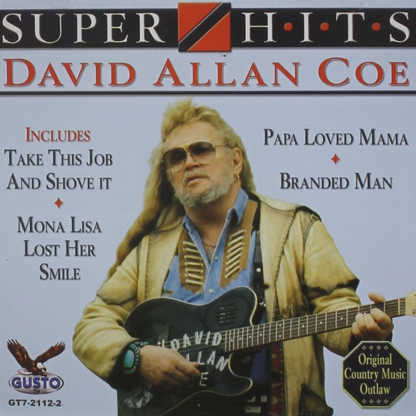 David Allan Coe SUPER HITS CD
