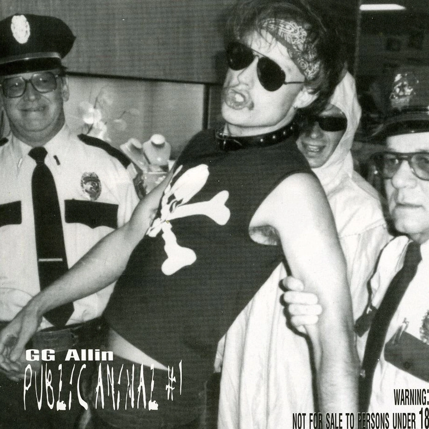 GG Allin PUBLIC ANIMAL 1 CD