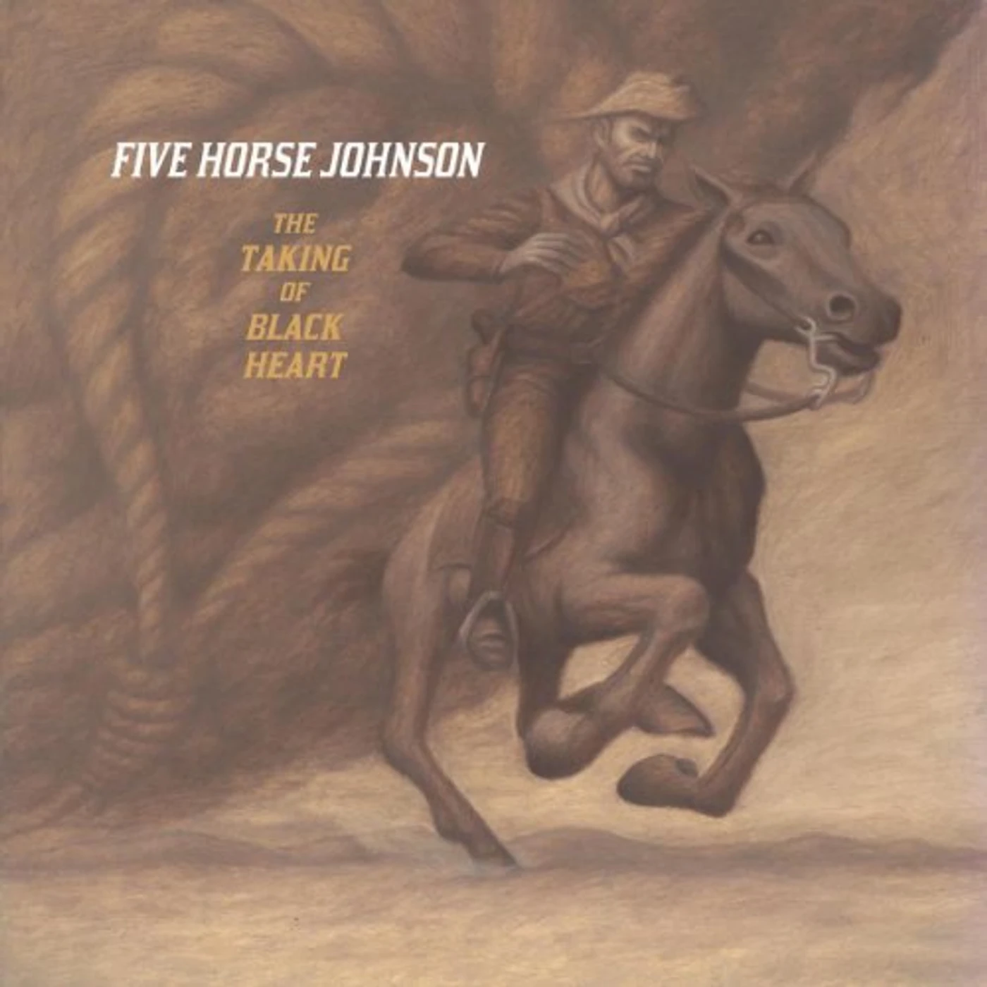 Five Horse Johnson TAKING OF BLACK HEART Vinyl Record