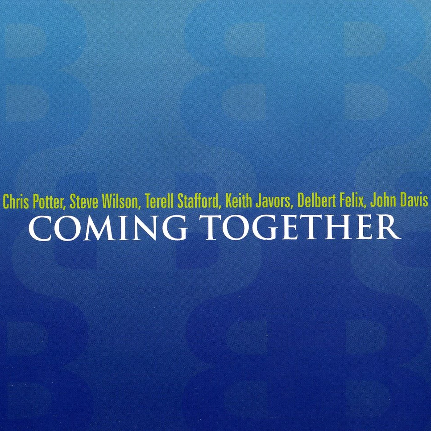 Chris Potter COMING TOGETHER CD