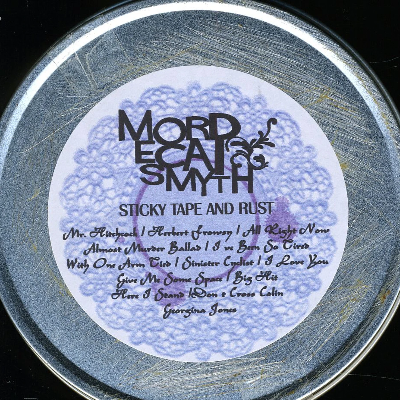 Mordecai Smyth STICKY TAPE & RUST CD