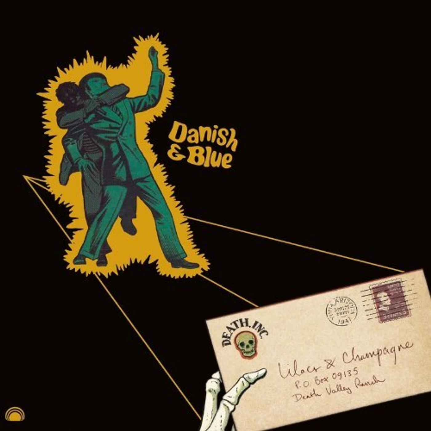 Lilacs & Champagne Danish & Blue Vinyl Record