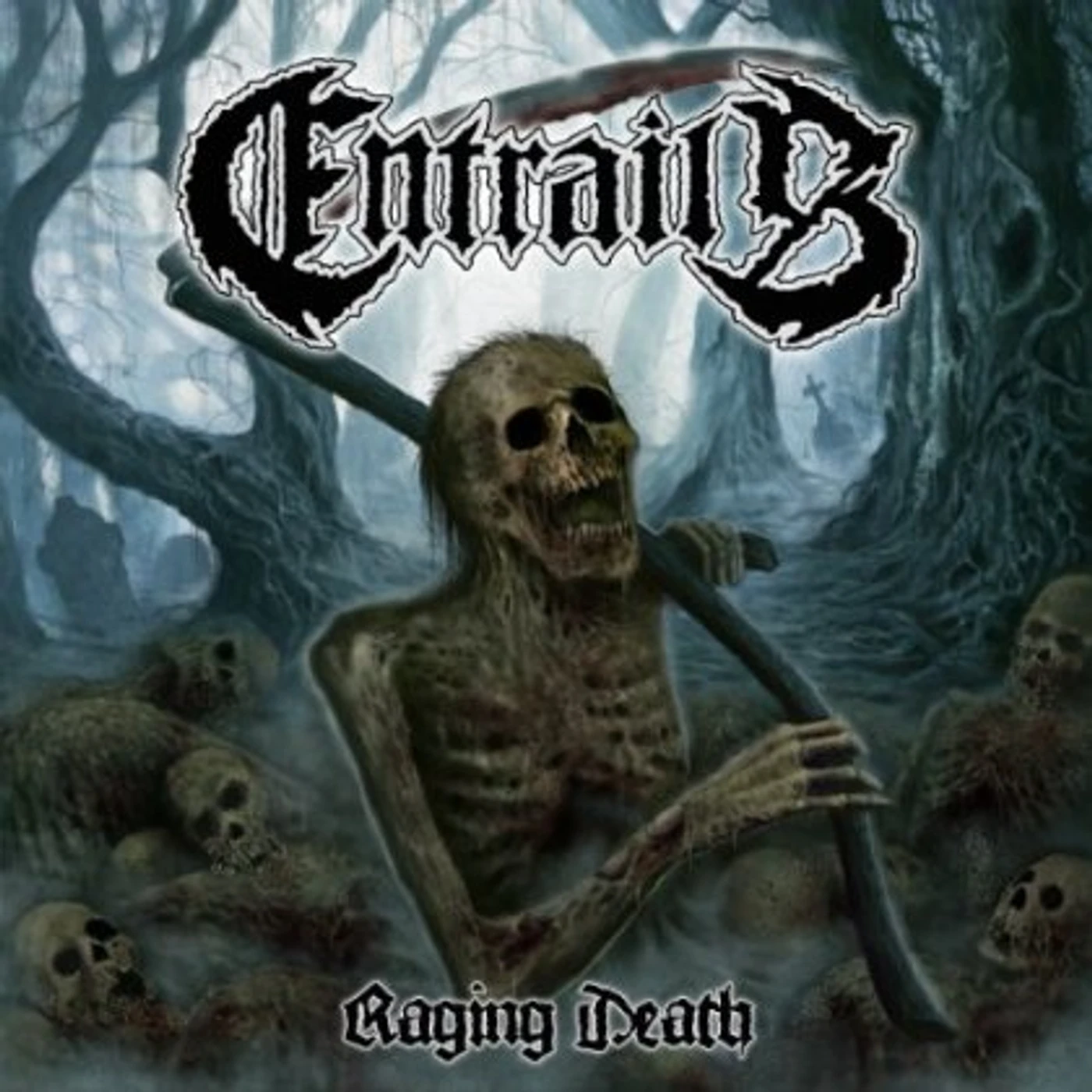 Entrails RAGING DEATH CD