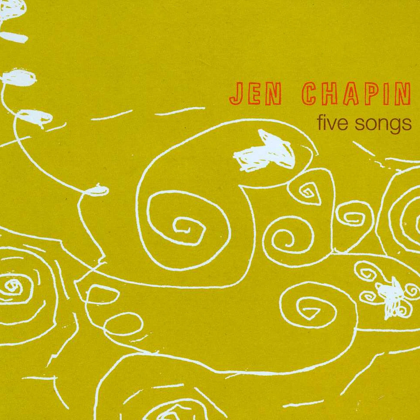 Jen Chapin FIVE SONGS CD