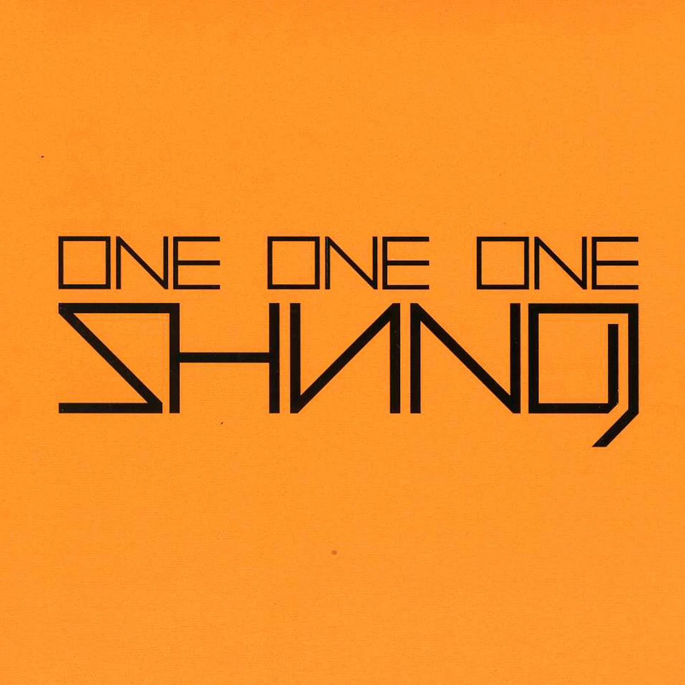 Shining ONE ONE ONE CD