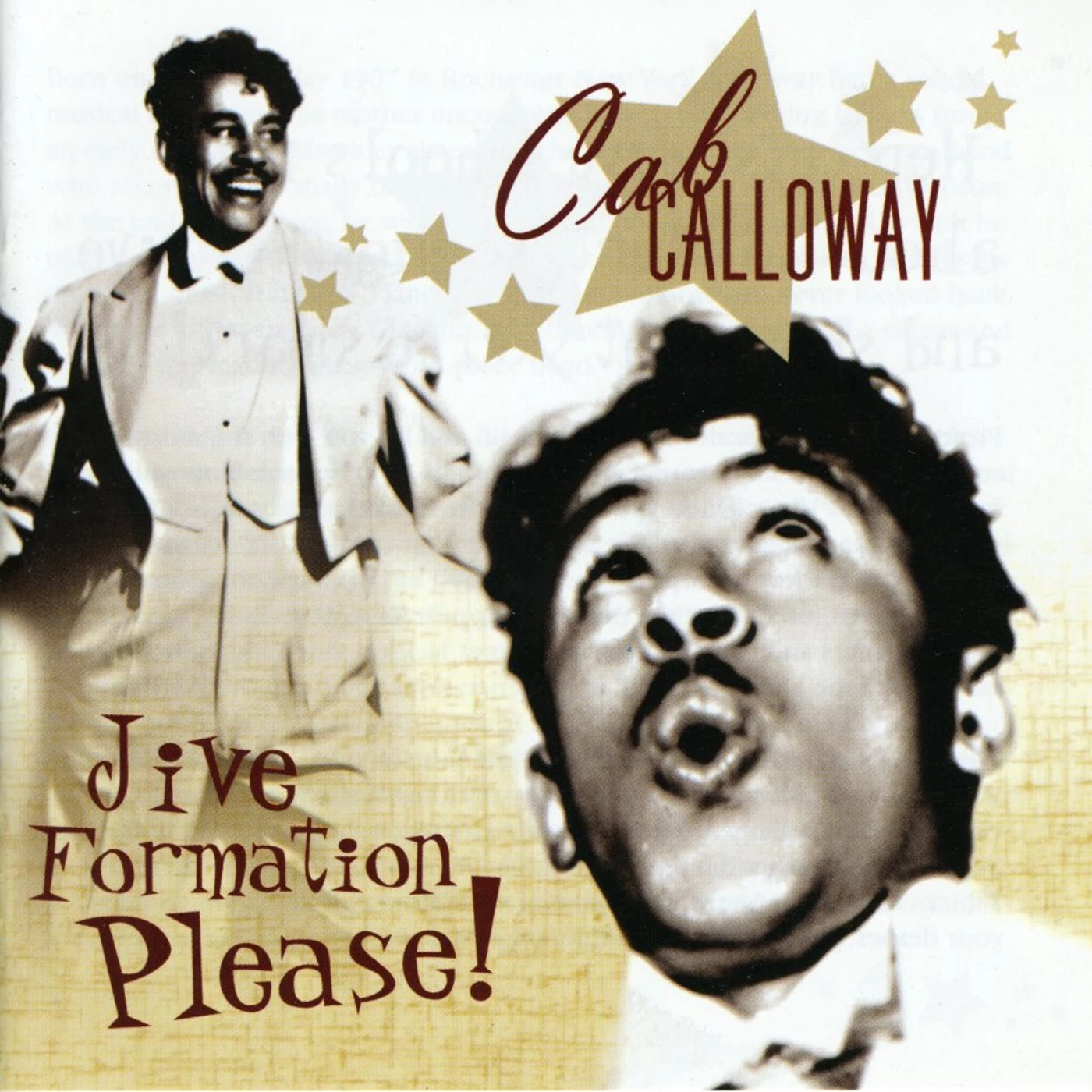 Cab Calloway JIVE FORMATION PLEASE CD