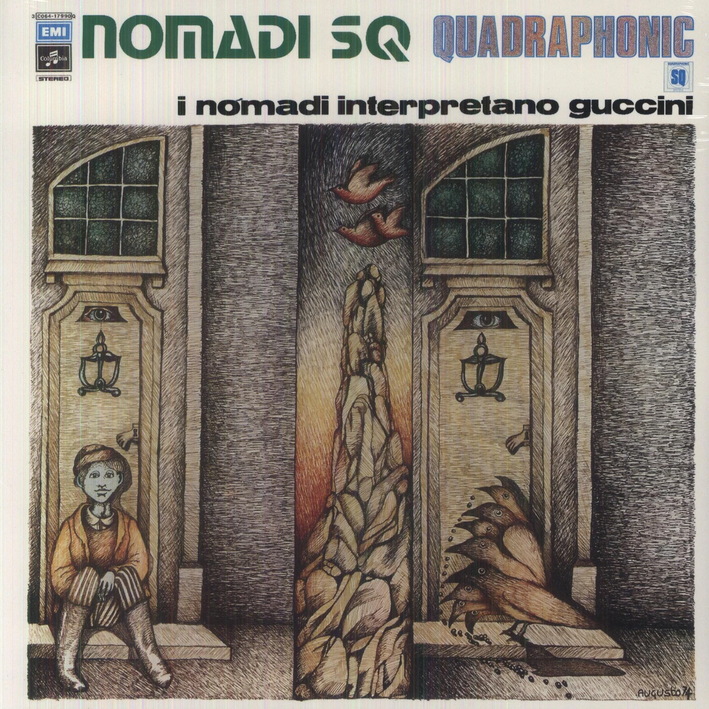 Nomadi INTERPRETANO GUCCINI Vinyl Record