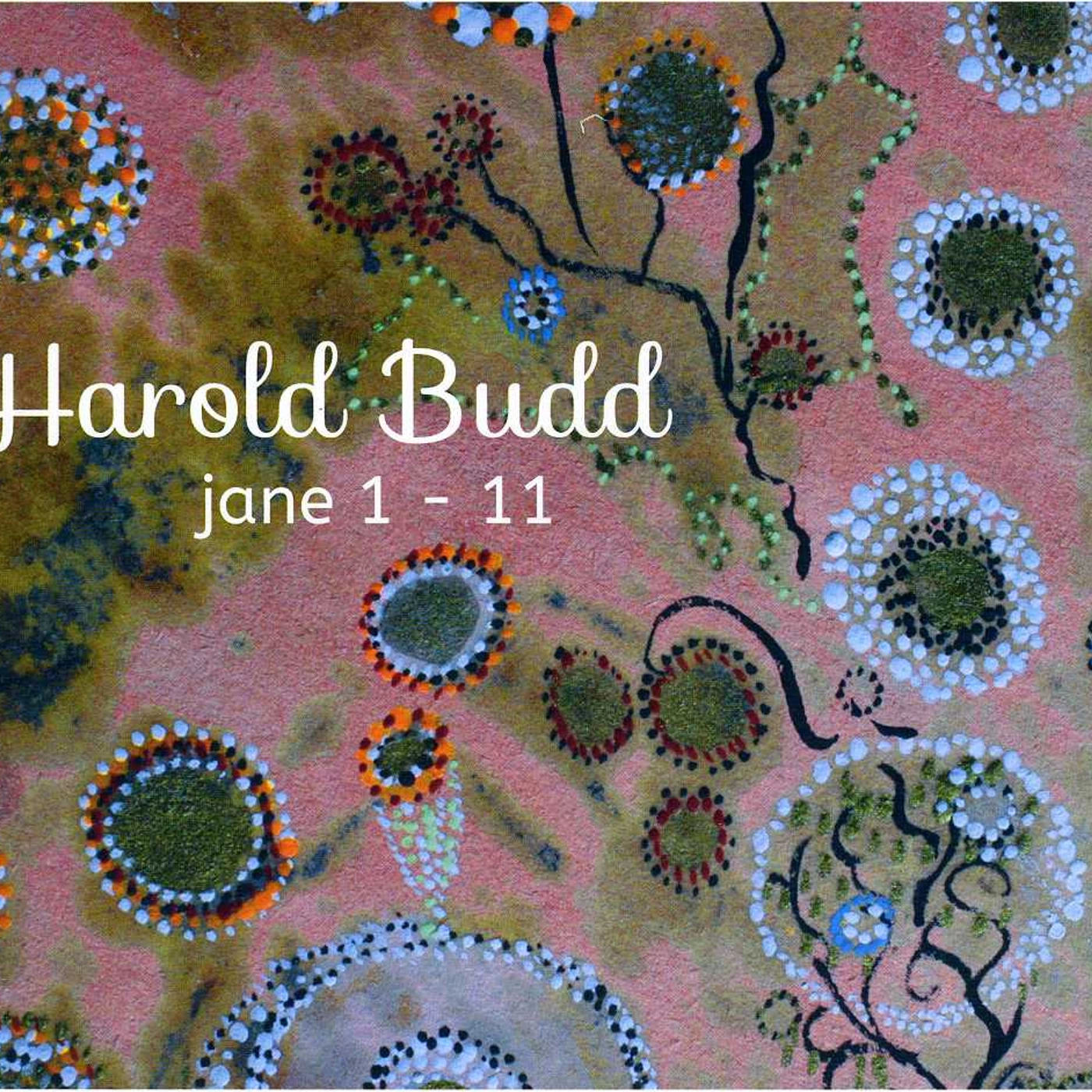 Harold Budd JANE 1-11 CD