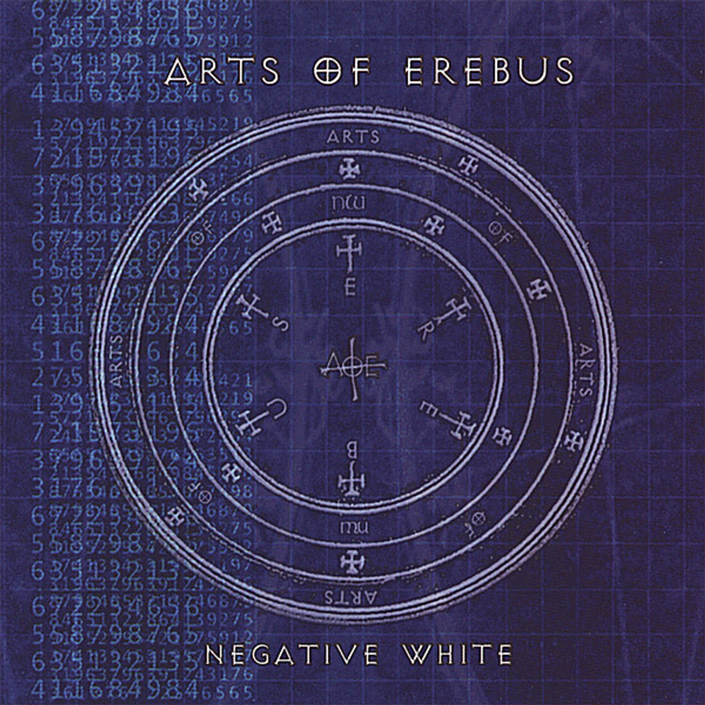 Arts Of Erebus NEGATIVE WHITE CD