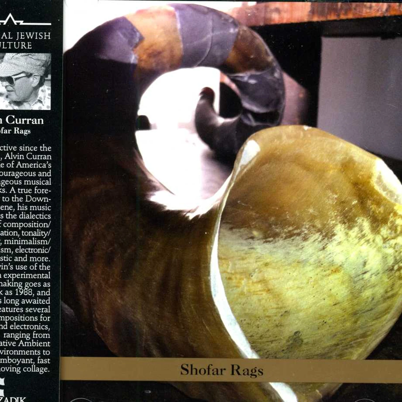 Alvin Curran SHOFAR RAGS CD