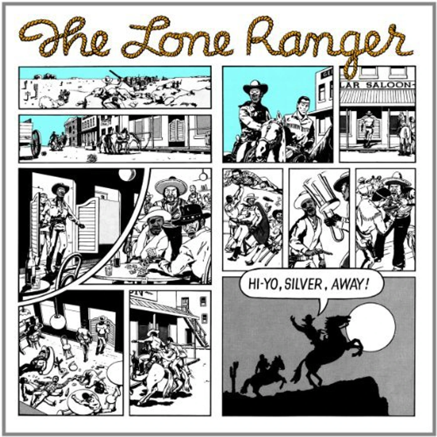 Lone Ranger HI YO SILVER AWAY Vinyl Record