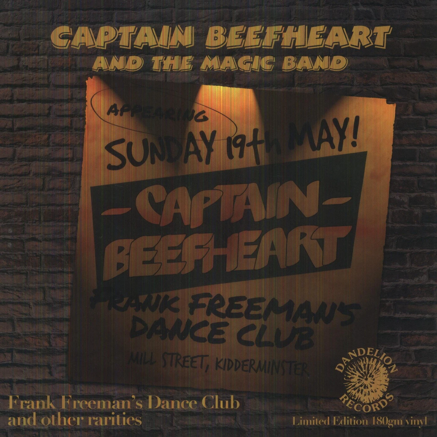 Captain Beefheart & His Magic Band FRANK FREEMAN'S DANCE CLUB Vinyl Record