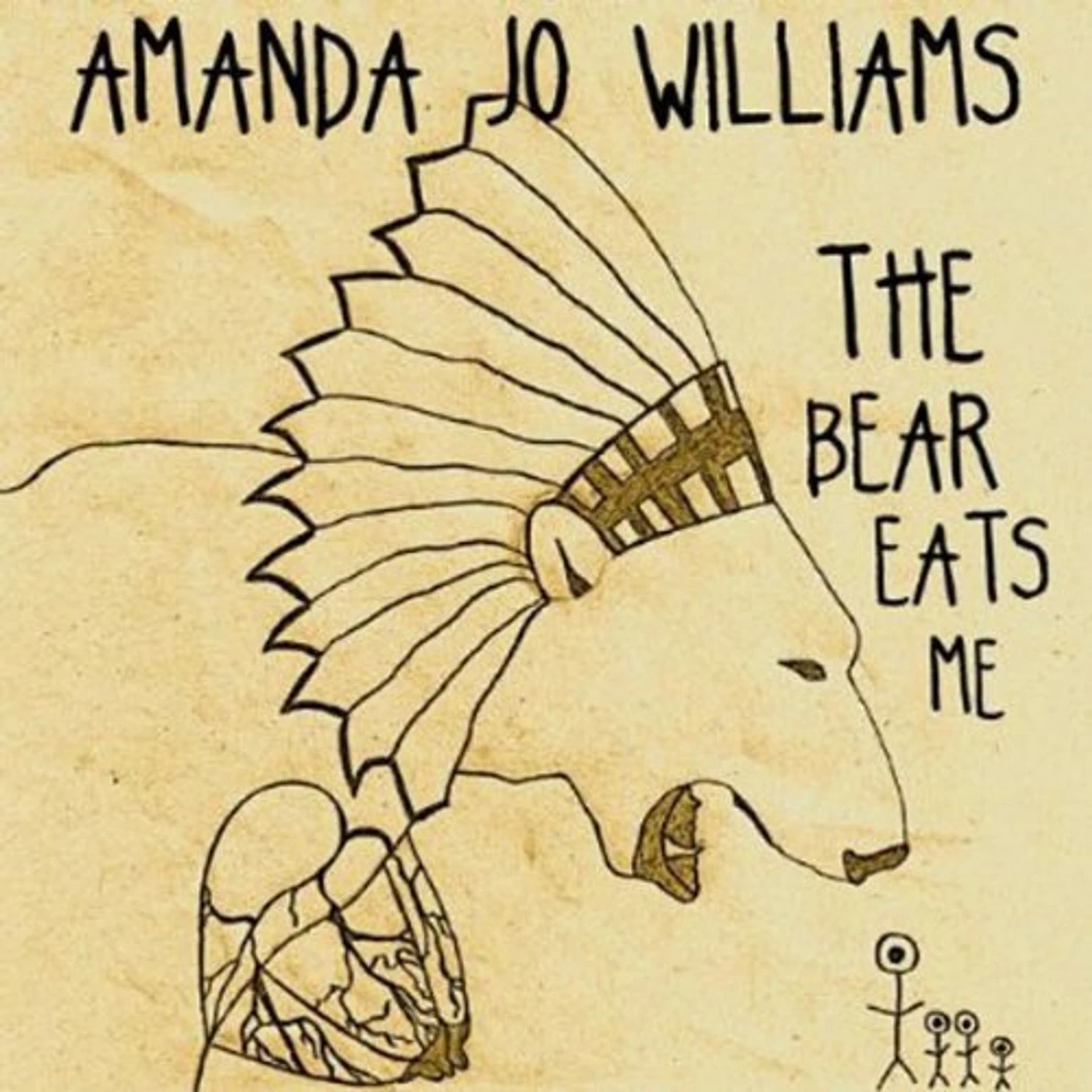 Amanda Jo Williams BEAR EATS ME Vinyl Record