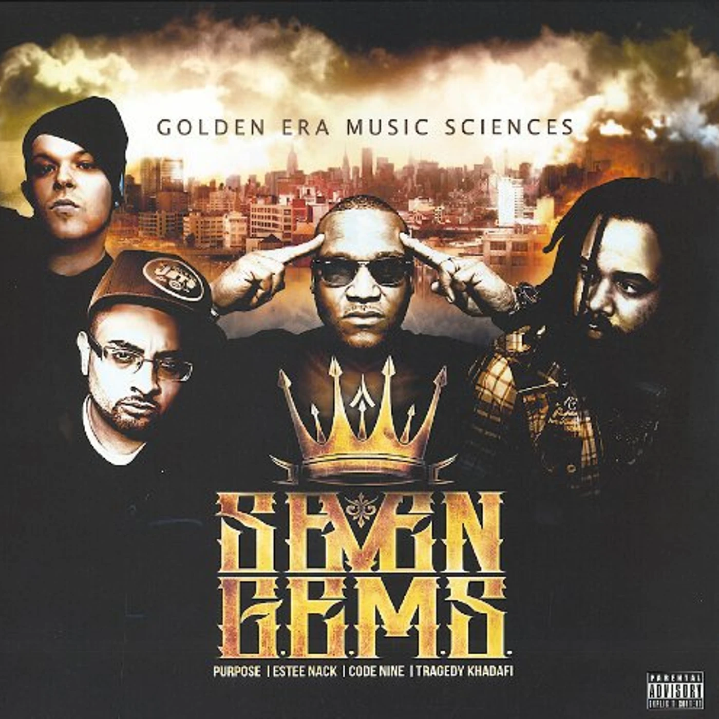 7 G.E.M.S. (Tragic Allies & Tragedy Khadafi) Golden Era Music Sciences Vinyl Record