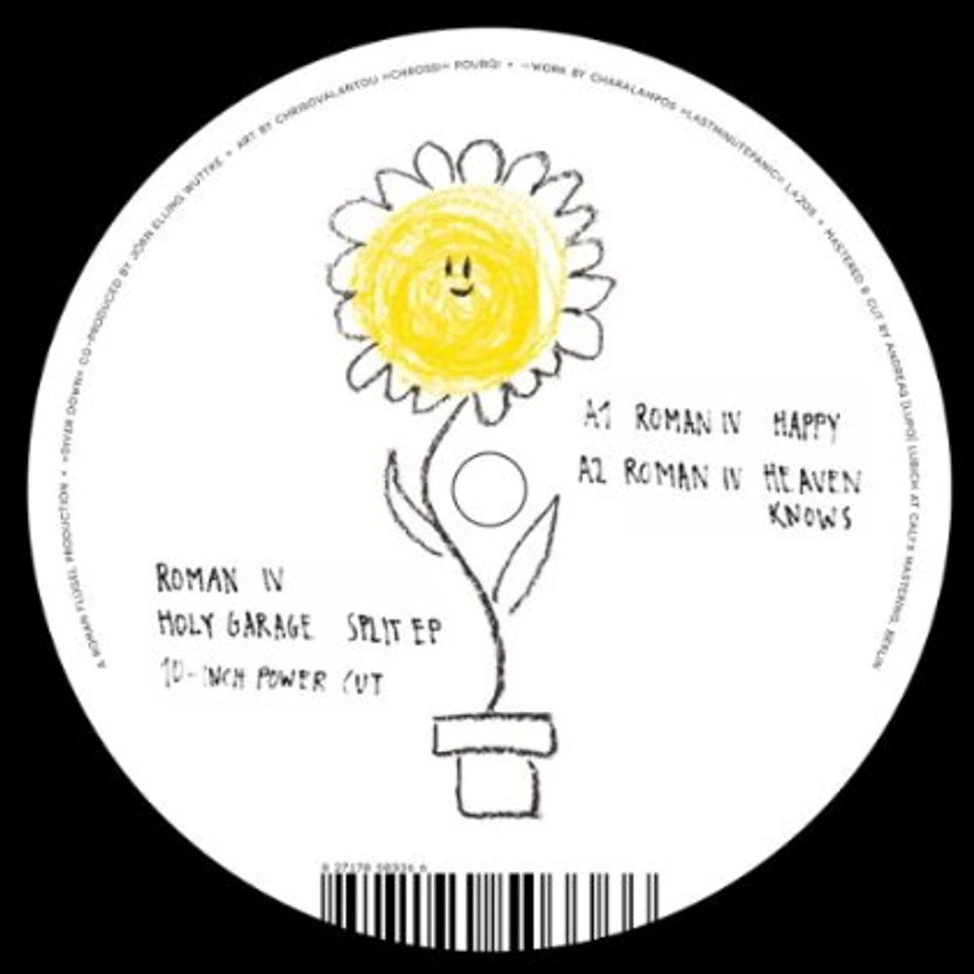 Roman IV Split Vinyl Record