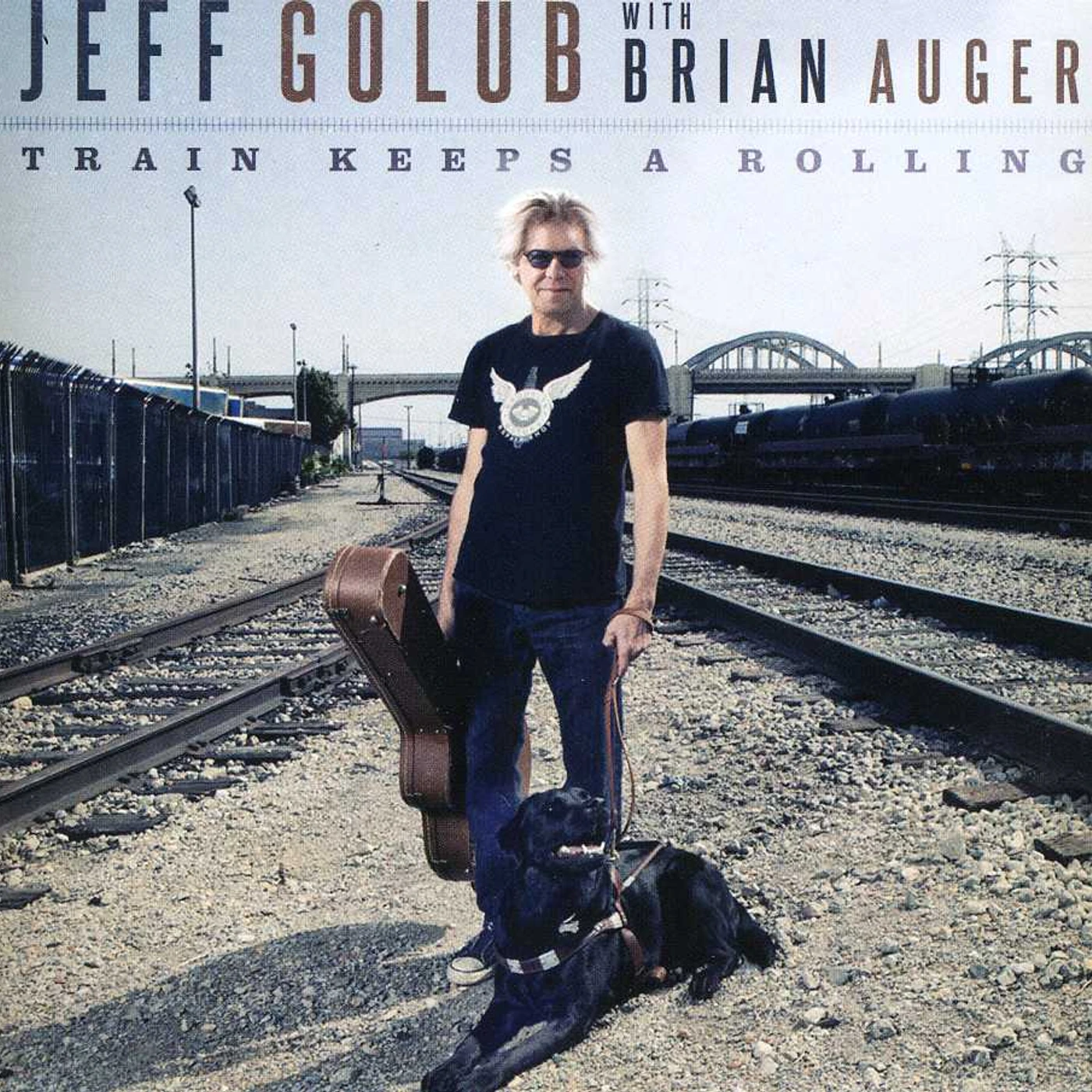 Jeff Golub TRAIN KEEPS A ROLLING CD
