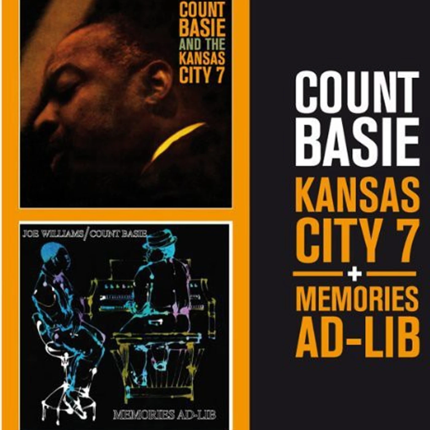 Count Basie KANSAS CITY 7 / MEMORIES AD-LIB CD