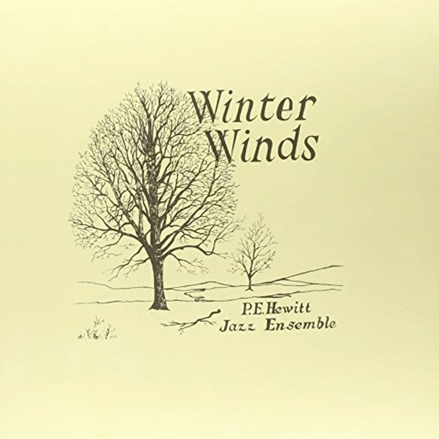 P.E. Hewitt Jazz Ensemble WINTER WINDS Vinyl Record