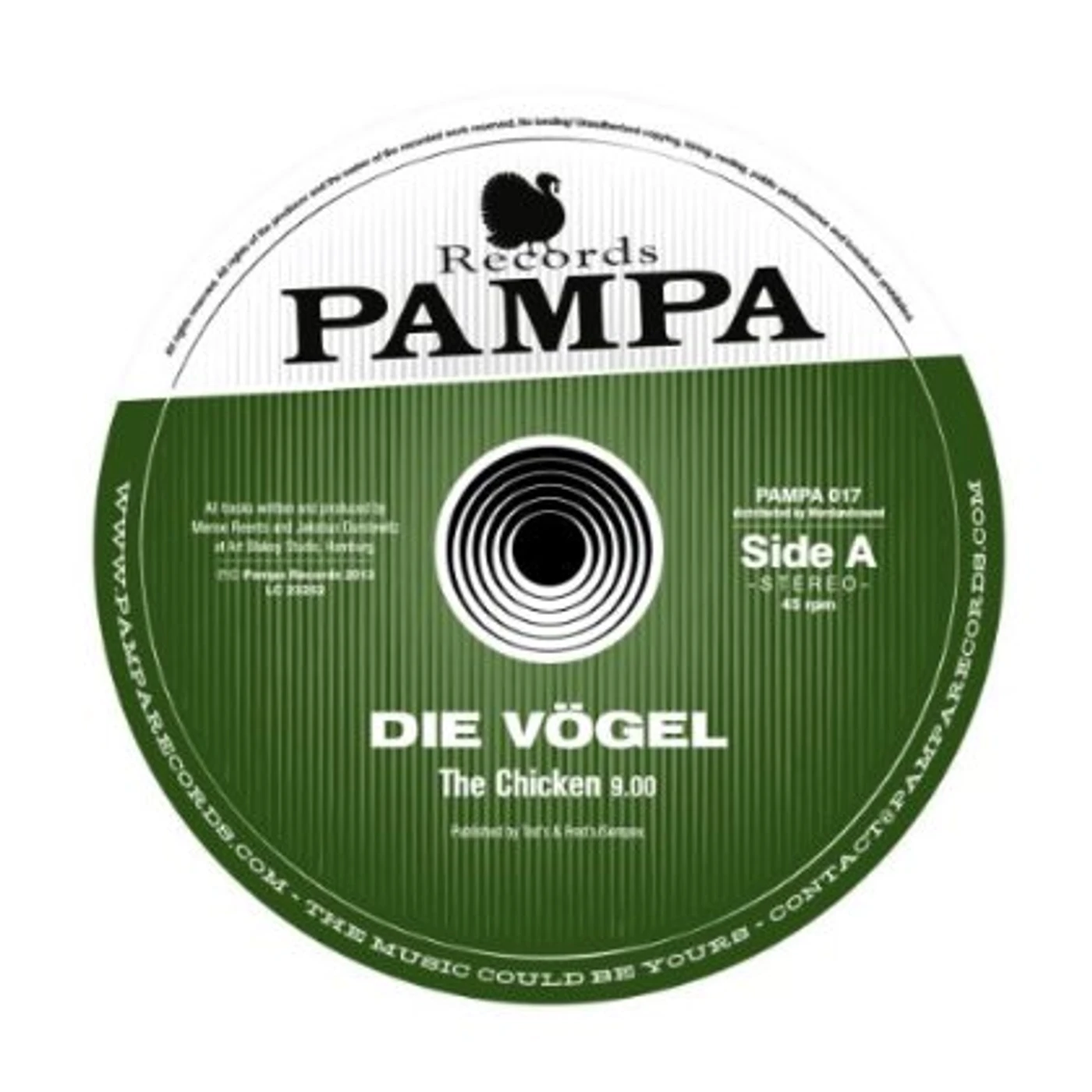 Die Vögel CHICKEN Vinyl Record