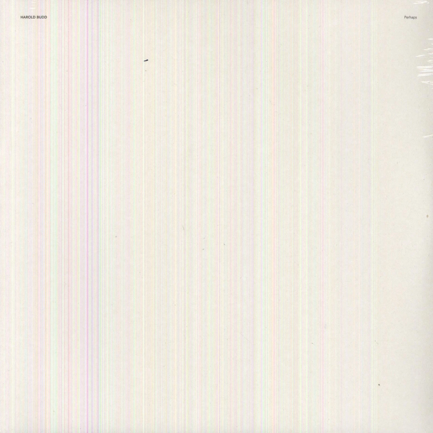 Harold Budd Perhaps Vinyl Record