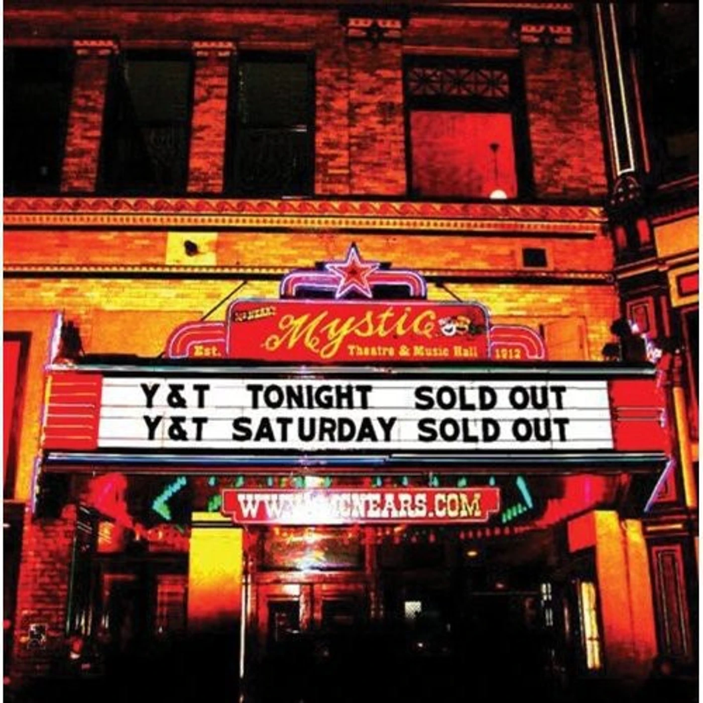 Y&T LIVE AT THE MYSTIC CD