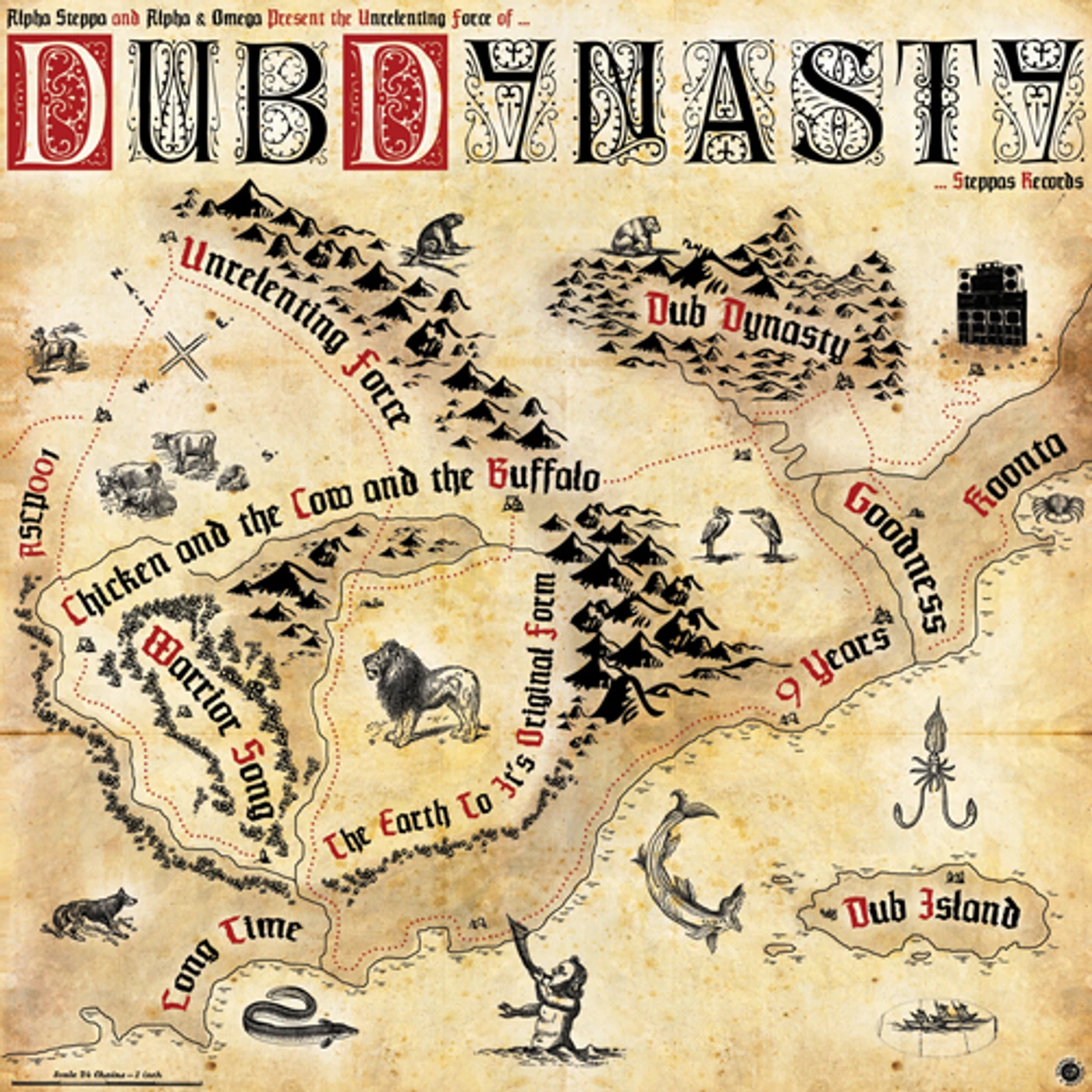 Dub Dynasty Unrelenting Force Vinyl Record