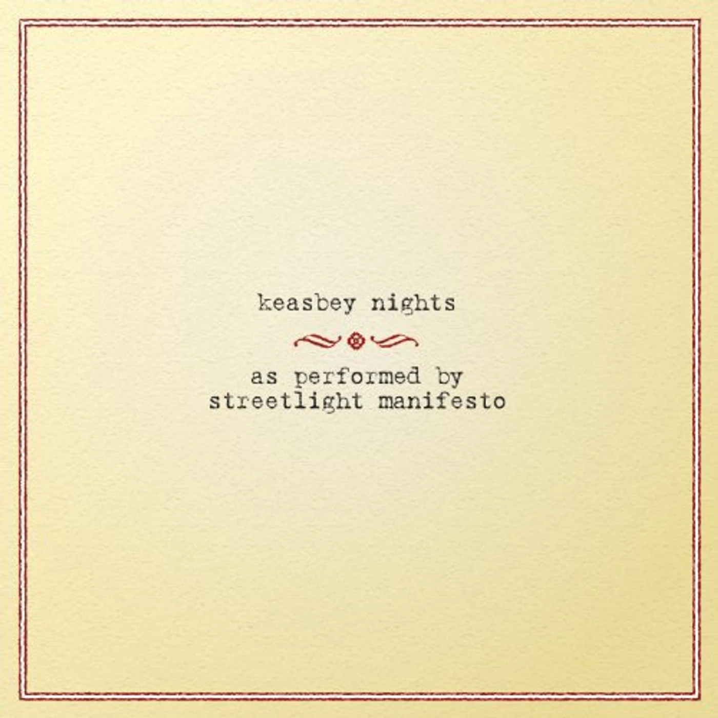 Streetlight Manifesto Keasbey Nights Vinyl Record