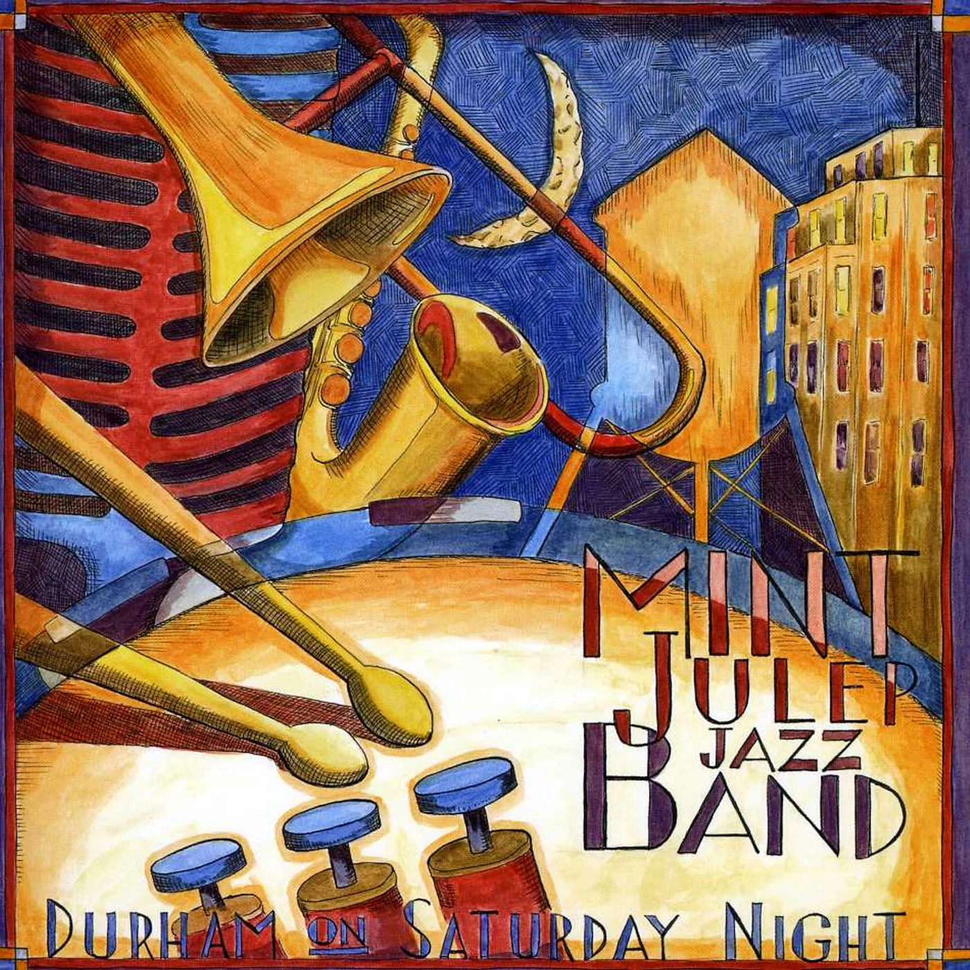 Mint Julep Jazz Band DURHAM ON SATURDAY NIGHT CD