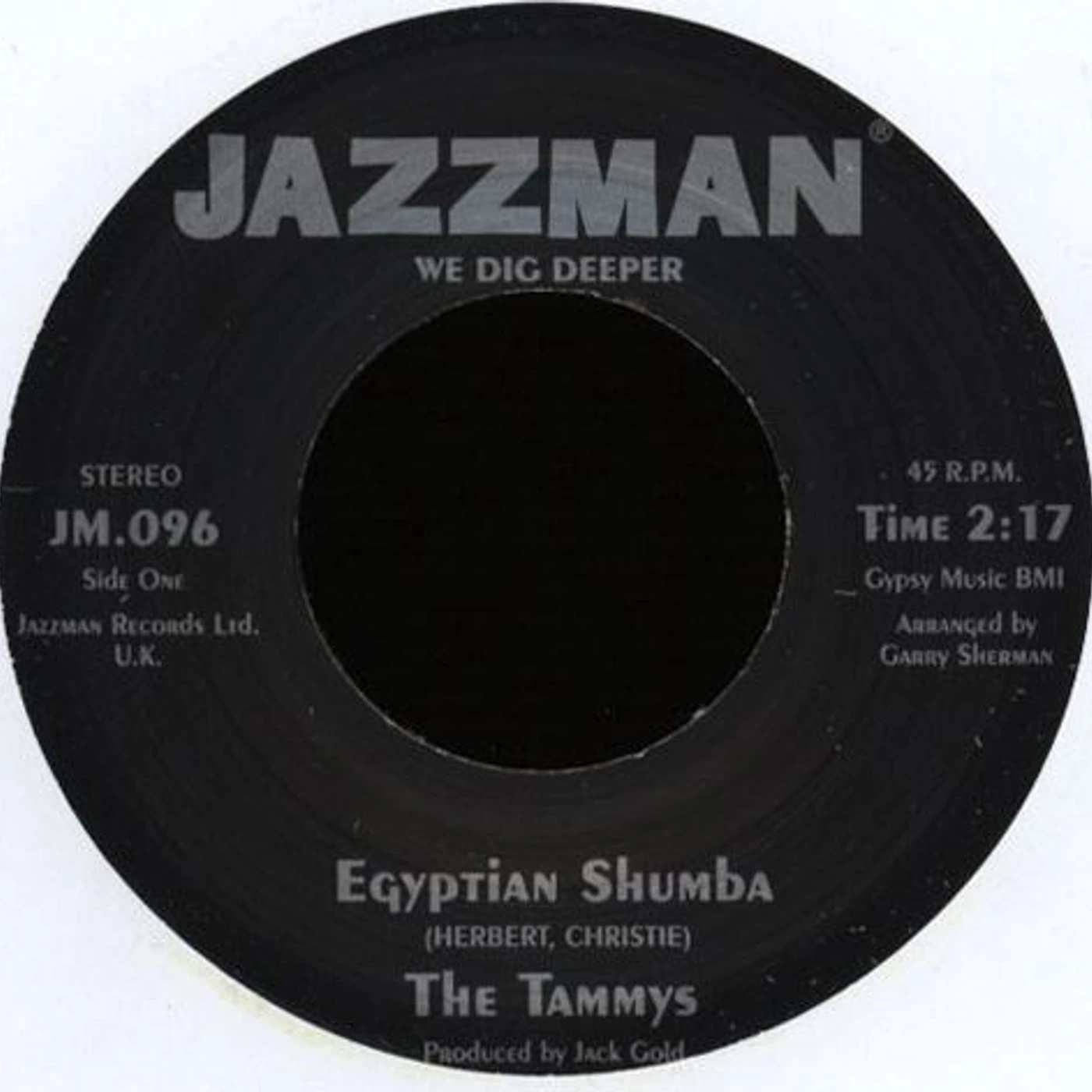 The Tammys EGYPTIAN SHUMBA Vinyl Record