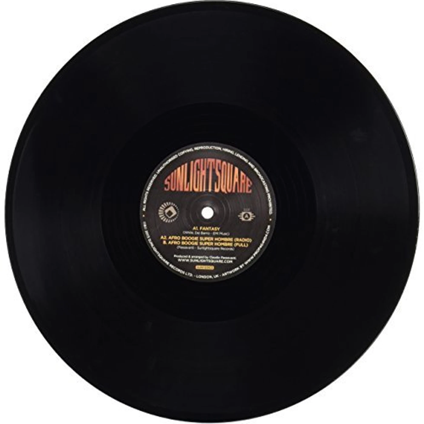 Sunlightsquare AFRO BOOGIE SUPER HOMBRE Vinyl Record
