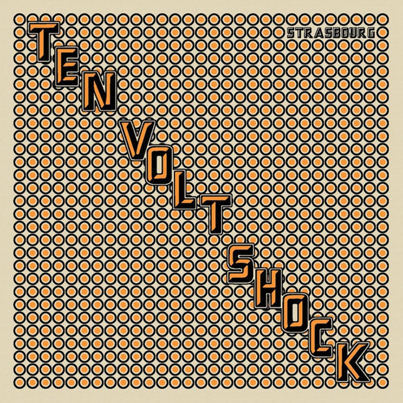 Ten Volt Shock Strasbourg Vinyl Record