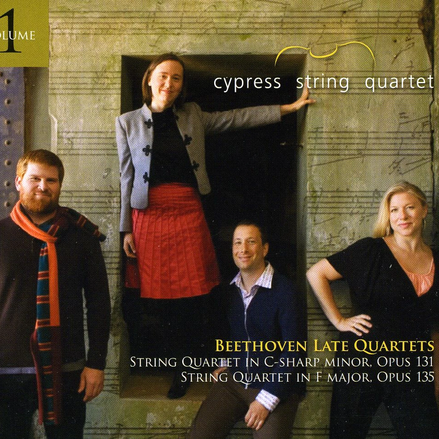 Cypress String Quartet BEETHOVEN LATE QUARTETS 1 CD