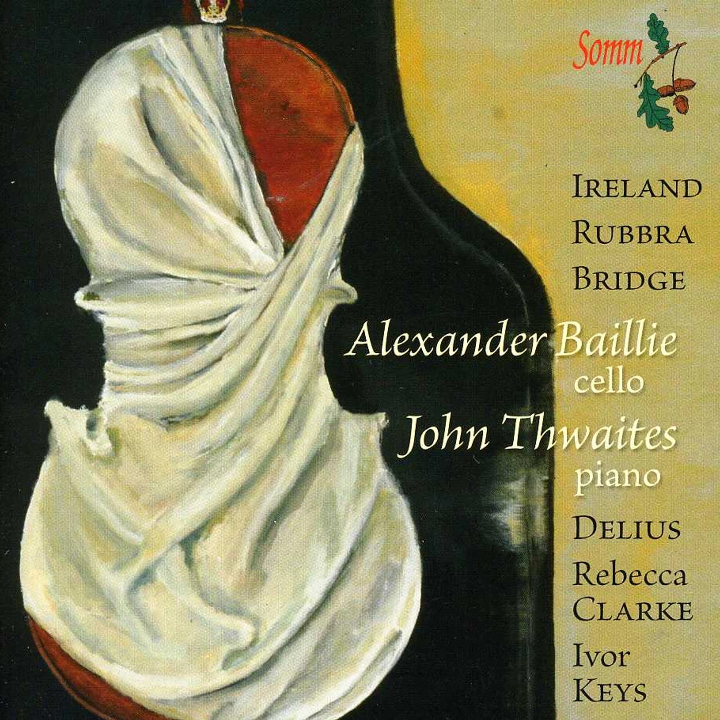 Alexander Baillie TWENTIETH-CENTURY CELLO SONATAS CD