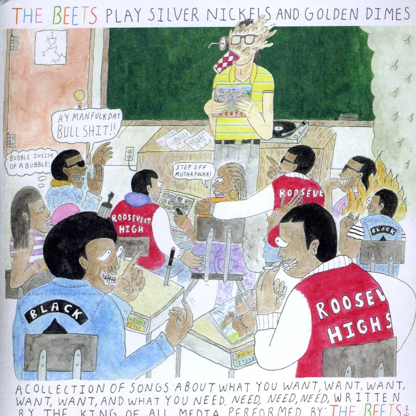 The Beets PLAY SILVER NICKELS & GOLDEN DIMES Vinyl Record