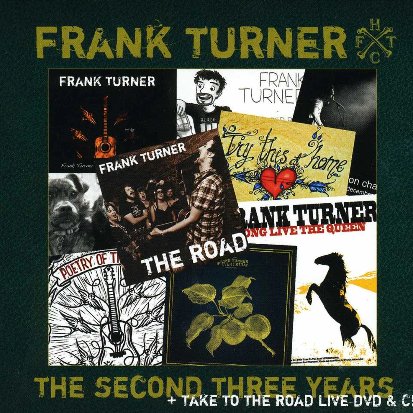 Frank Turner SECOND THREE YEARS / TAKE TO THE ROAD CD