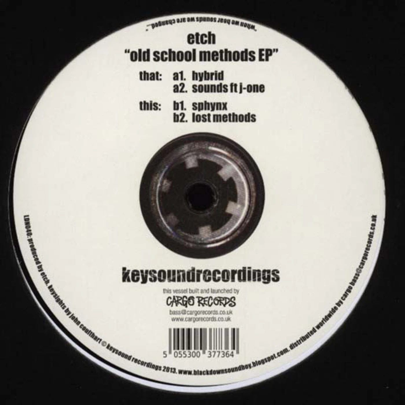 Etch OLD SCHOOL METHODS EP Vinyl Record