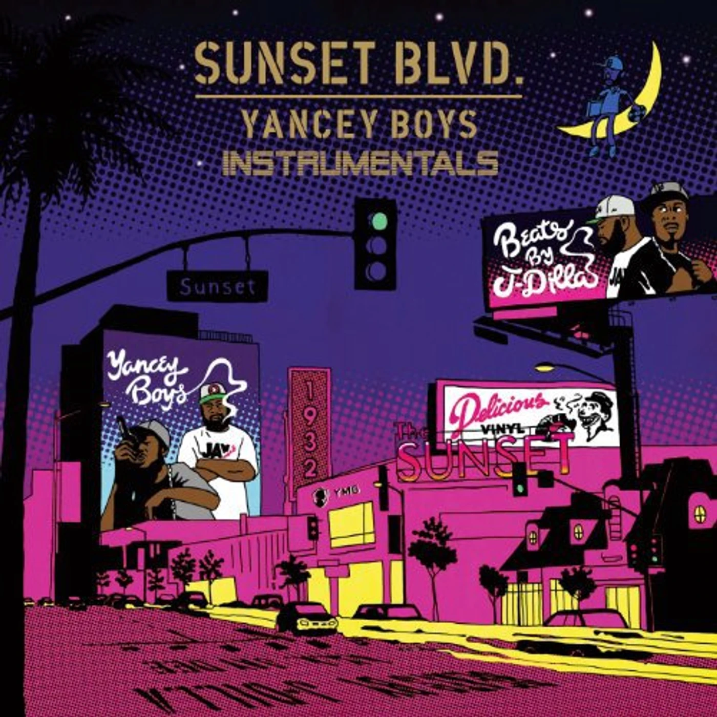 Yancey Boys SUNSET BLVD INSTRUMENTALS Vinyl Record