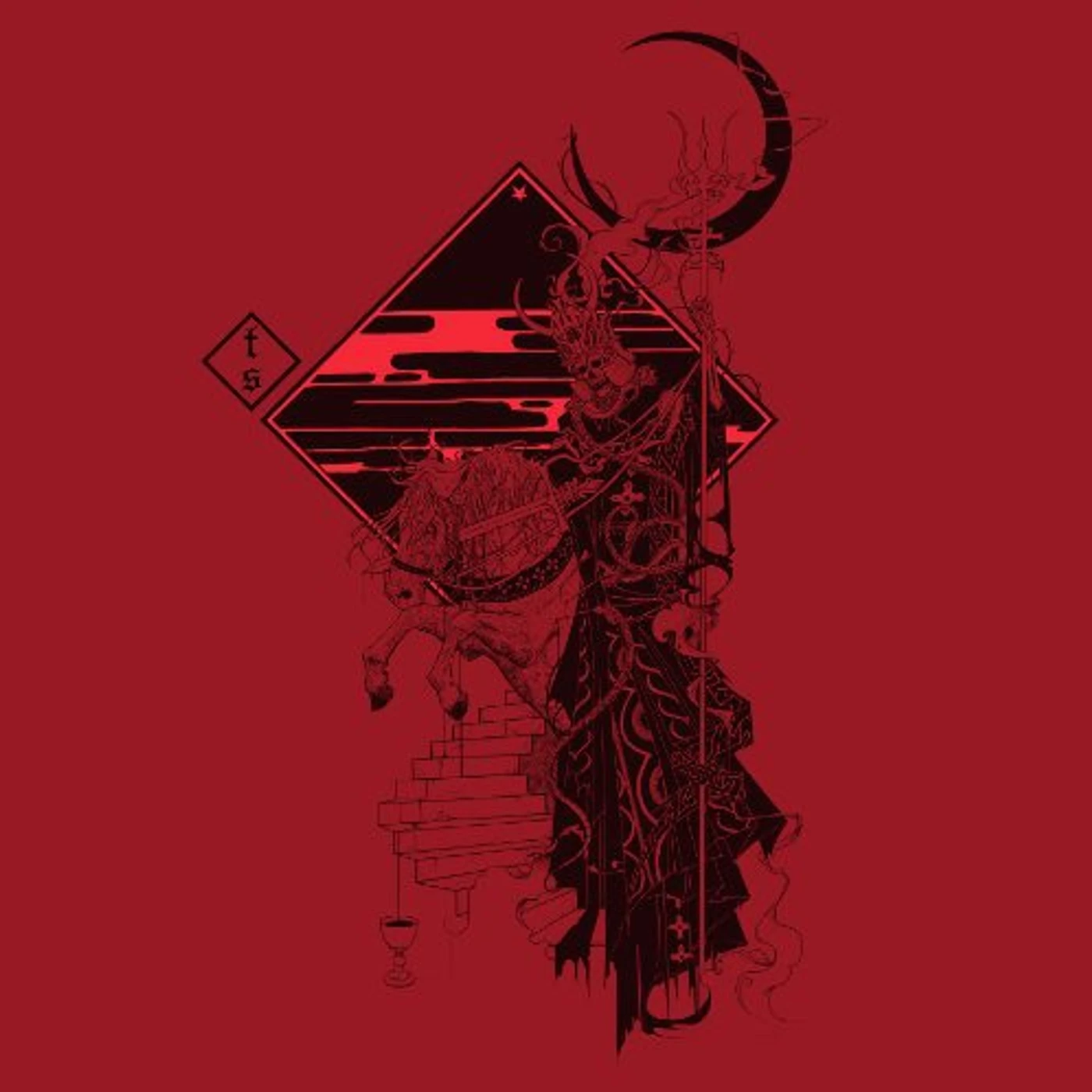 TOMBSTONES Red Skies and Dead Eyes Vinyl Record