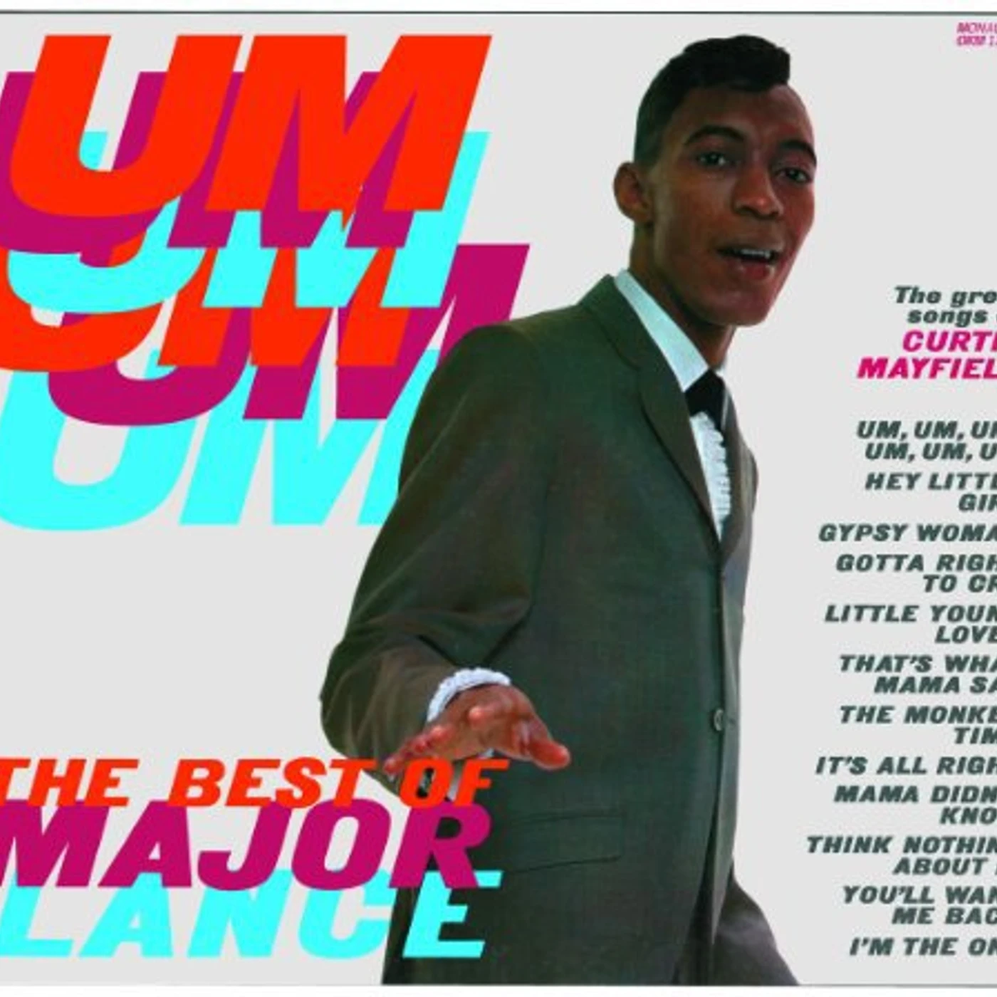 Major Lance UM UM UM UM UM UM Vinyl Record - 180 Gram Pressing