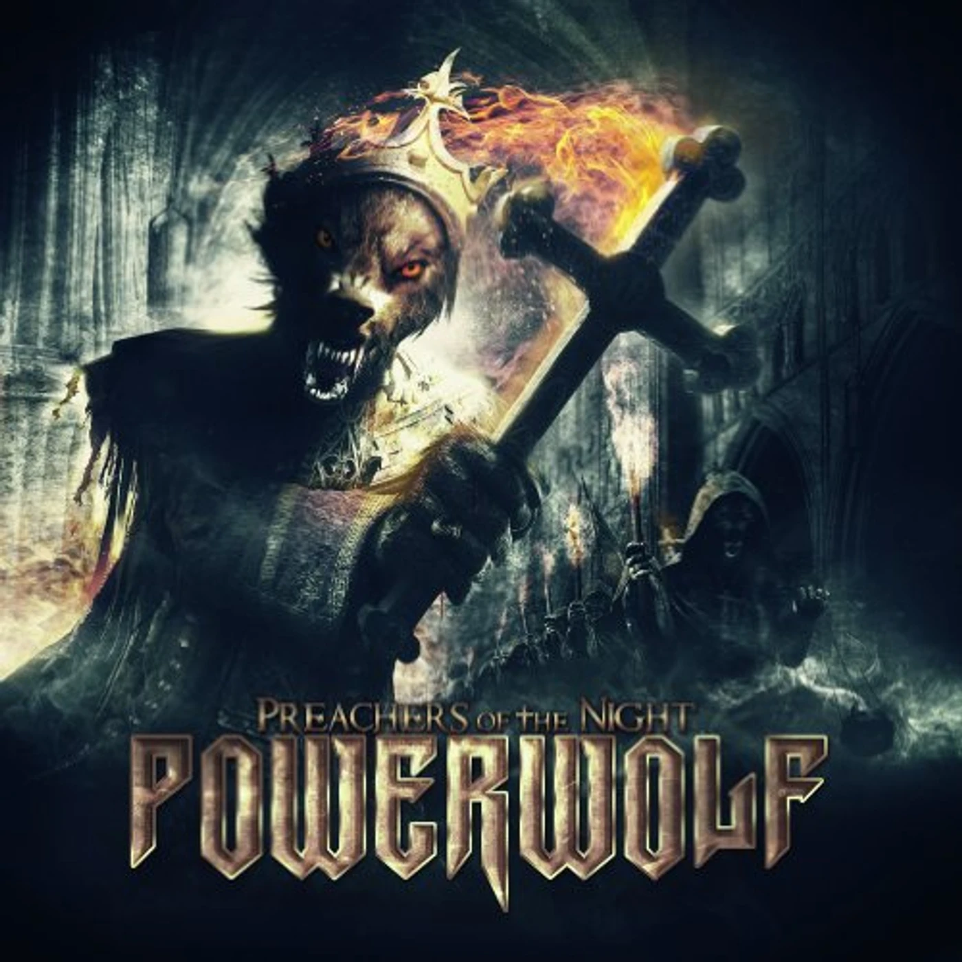 Powerwolf PREACHERS OF THE NIGHT (GER) Vinyl Record