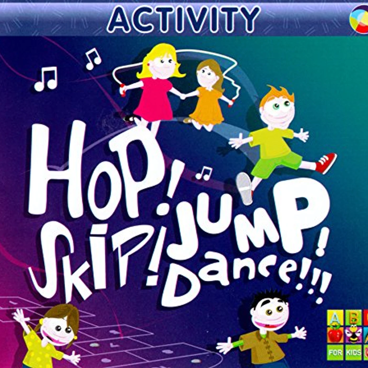 Juice Music ACTIVITY: HOP SKIP JUMP DANCE CD