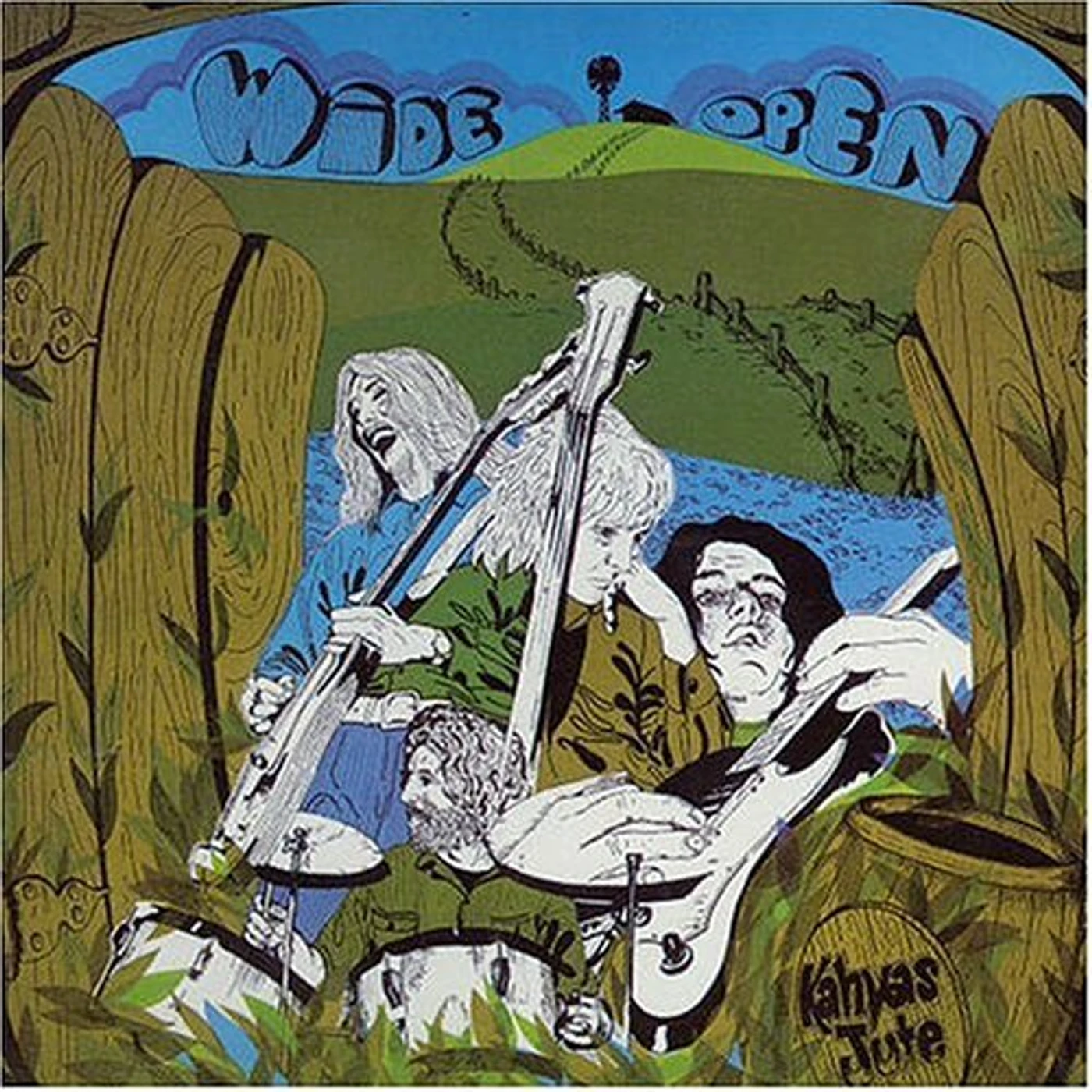 Kahvas Jute Wide Open Vinyl Record