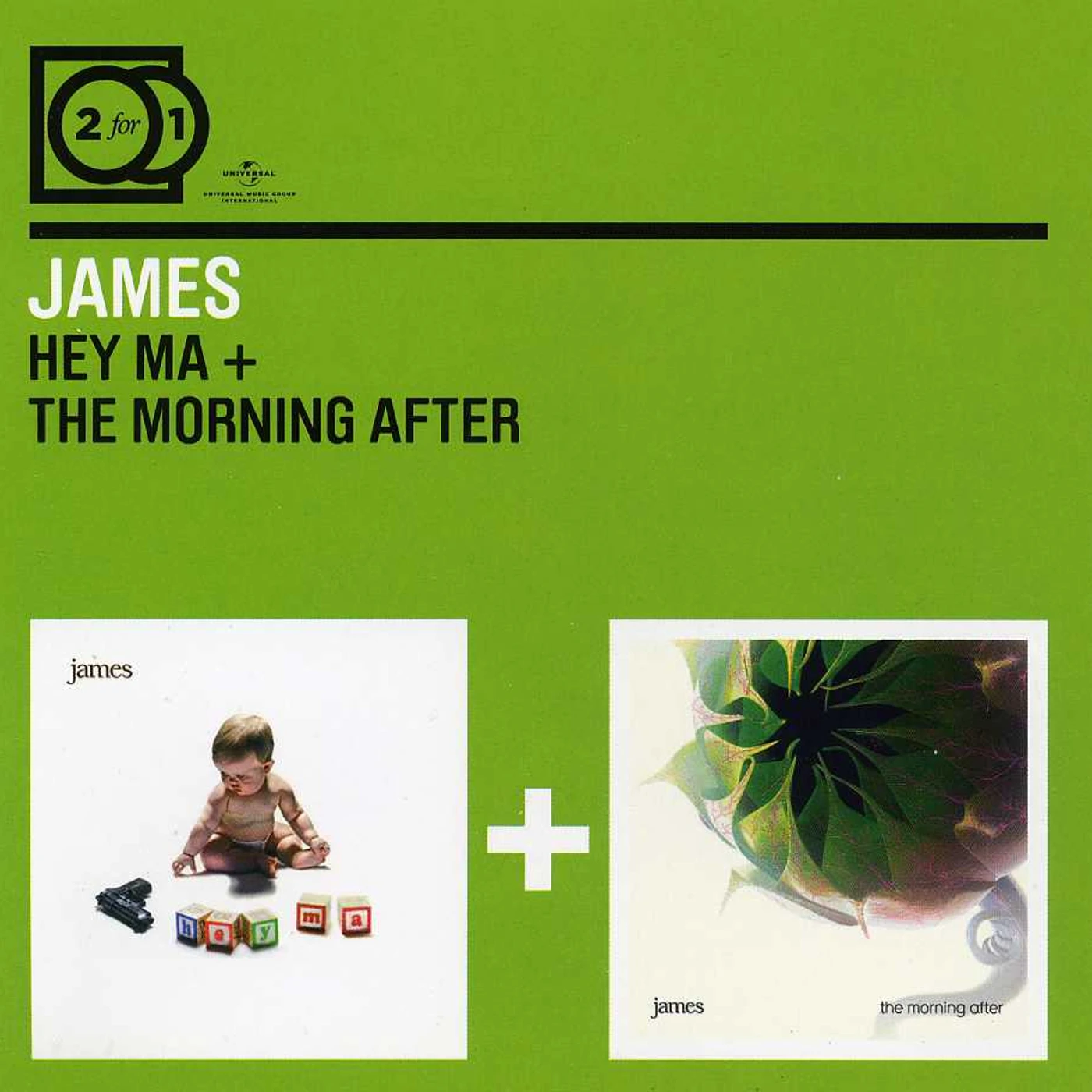 James HEY MA/MORNING AFTER 2 FOR 1 SERIES CD